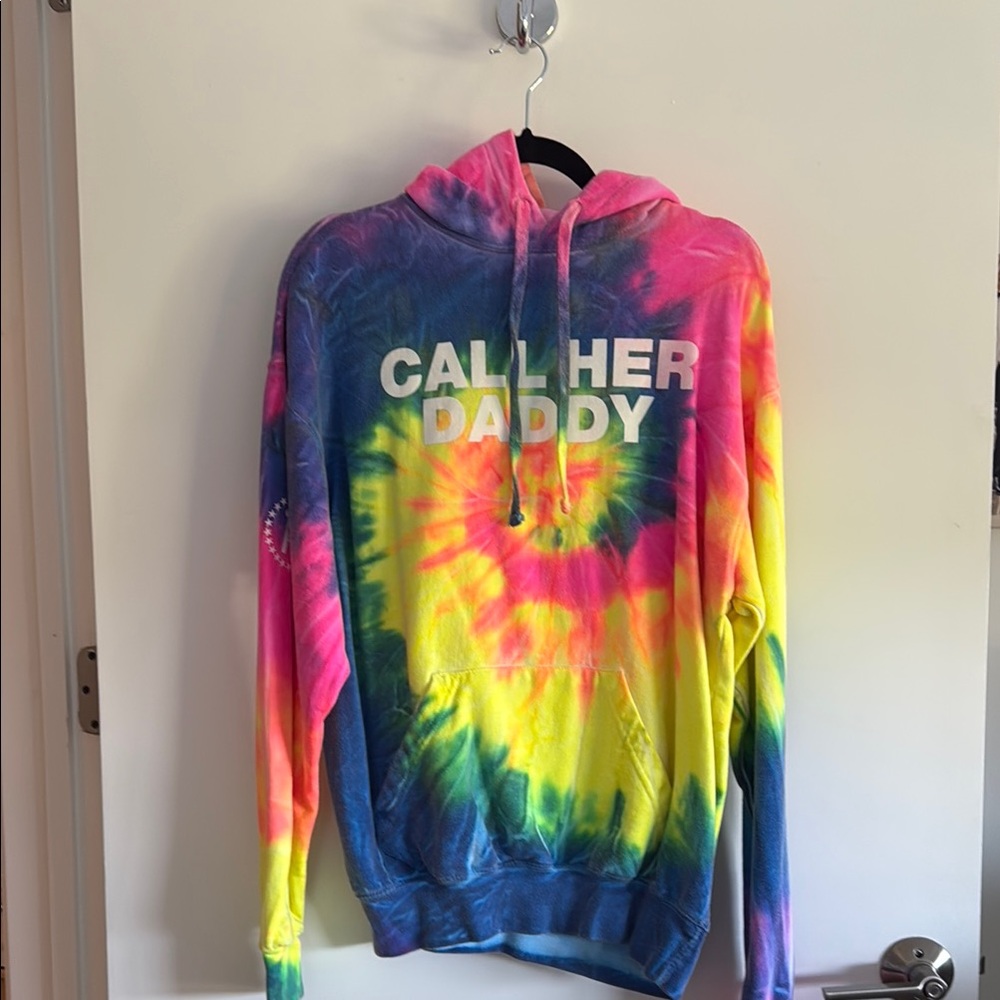 Call her daddy Colorful Tie-Dye Hoodie
